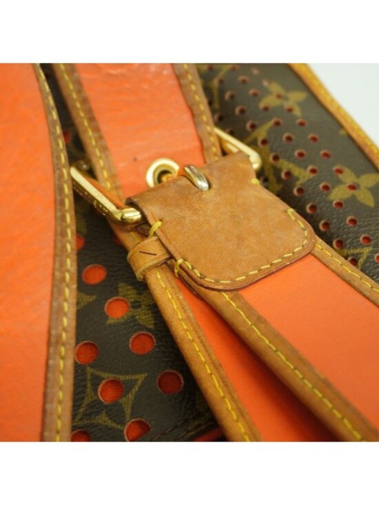 Louis Vuitton Shoulder Bag Monogram Perfo Musette Orange - Picture 9 of 10